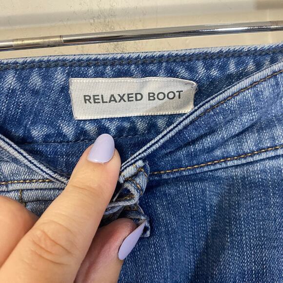 Torrid Light Wash Denim Relaxed Boot Jeans Sz 24T Tall Length - Picture 4 of 13